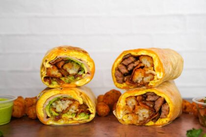 eggstreme breakfast burritos